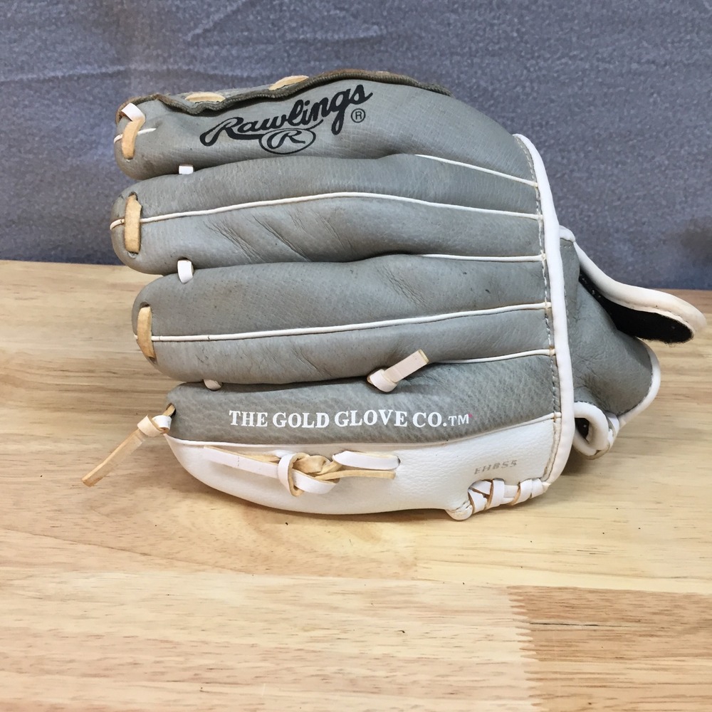 Rawlings Highlight Series 11 Inch Baseball Glove Grey White HFP110GW Basket Web